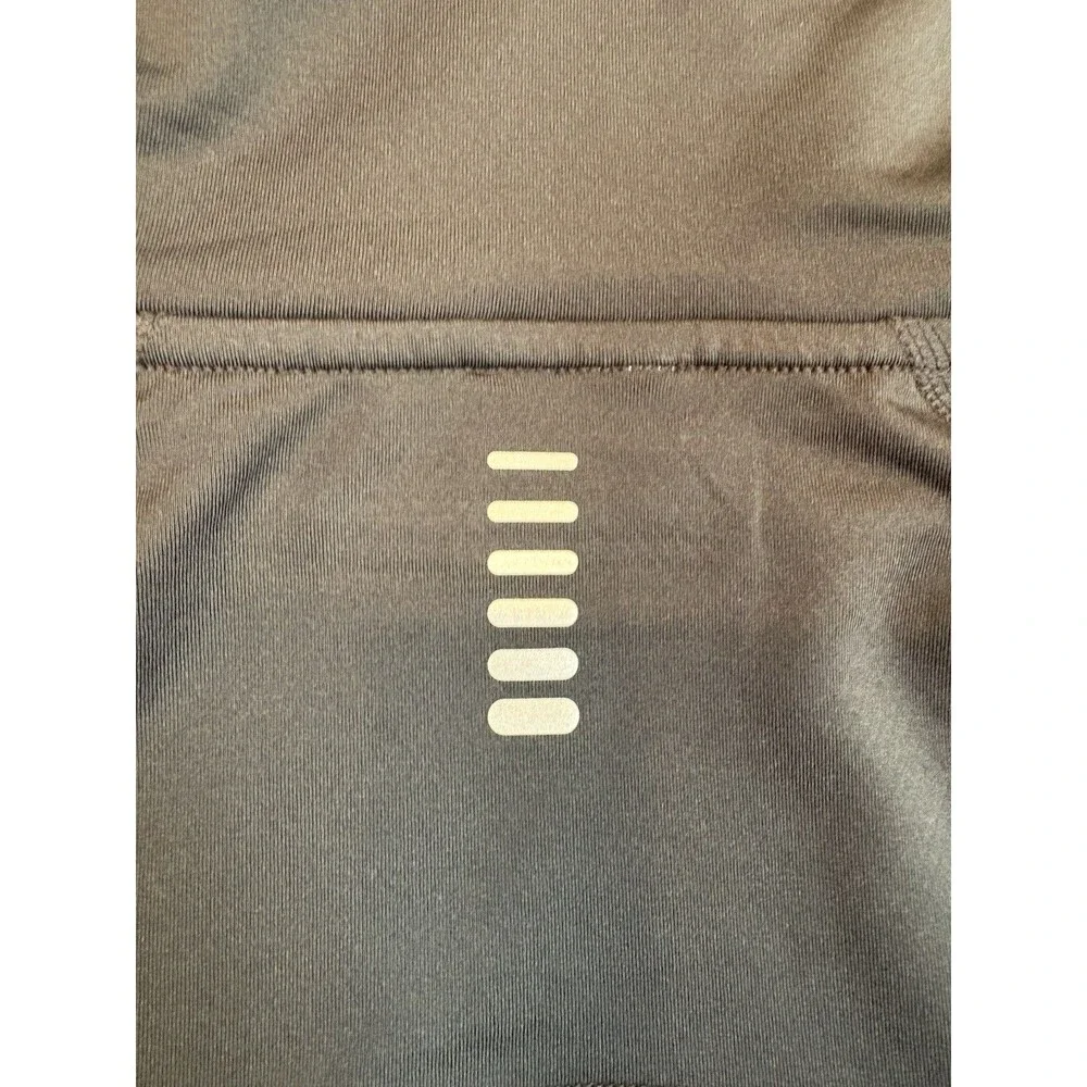 Under Armour ColdGear Run Fitted Black Mock Neck Pullover Thumbholes Women’s M